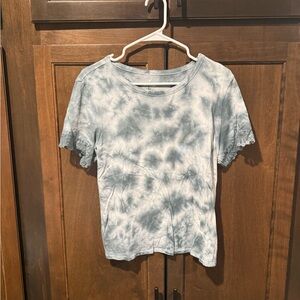 Tie-Dye Short Sleeve Top